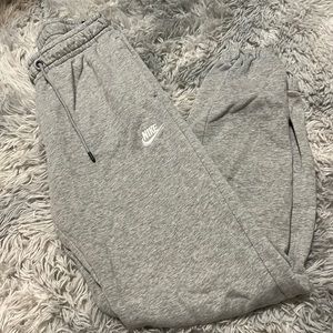Grey nike joggers